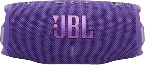 JBL Charge 6 - Portable Waterproof & Drop-Proof Bluetooth Speaker, Bold Pro Sound with AI Sound Boost, 28Hrs Playtime, Auracast, Including Winguard Protective Travel Case (Purple) - image 6