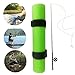 Jcasbdn Fishing Rod Floats 6PCS Waterproof Shockproof EPE Fishing Float Tube for Boats and Kayaks Green
