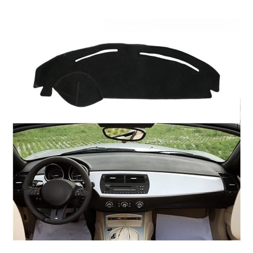 Tapis de tableau de bord Z4 E85 anti-reflet et protection thermique anti-UV 2003-2008