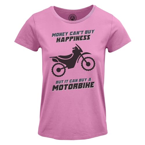 T-Shirt Motocross Femme Idéal pour Sorties Moto et Route