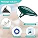 Ohuhu Zelda Ocarina with Song Book (Songs From the Legend of Zelda), 12 Hole Alto C Zelda Ocarinas Play by Link Triforce Christmas Gift for Zelda Fans with Display Stand Protective Bag (Green)