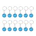 Produktbild Toyvian Schlüsselanhänger mit Globus Terrestre 12 Stück Schlüsselanhänger Mini Ball Zubehör Gürtelschlaufe