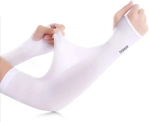 Futura Fineknits Manga de brazo con agujero para el pulgar (3 pares)  Funda de compresión para hombres y mujeres para deportes, al aire libre,