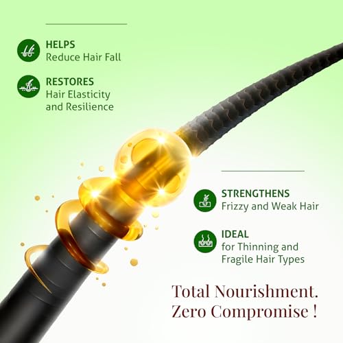 Image of Yuthika Hairfall Rescue Shampoo Pack of 2 (180ml Each) | Nourishing Shampoo for Weak & Falling Hair | Enriched with Argan Oil & Amaryllis Extract | Suitable for Men & Women