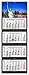 Produktbild Geiger-Office 4-Monats-Wandkalender 2023 Großformat 33 x 90 cm mit attraktivem New York -Bildmotiv