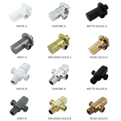 Valve de douche toilette en laiton 1/2 compacte et résistante