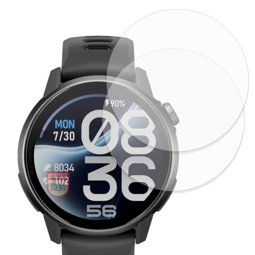 MotoMoto �t�B���� COROS PACE 4 Pro (2���Z�b�g) �p | �ȖʑΉ� �ی�t�B���� ���ȏC���ޗ� �������Ŕ����� ���{��