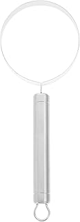 Housoutil Watermelon Cutter, Stainless Steel Watermelon Fruit Scoop, 8.26 Inch Cantaloupe Slicer for Home Kitchen, Cantaloupe Scooper for Salad, Ice Cream, Vegetable