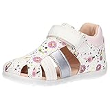 mädchen sandalen 24 breathable Geox Baby-Mädchen B ELTHAN Girl Sandal, White/LT Rose, 23 EU