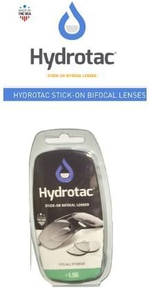 Hydrotac Stick-on Bifocal Lenses (OPTX 20/20)- +1.50 Diopter by NEOPTX