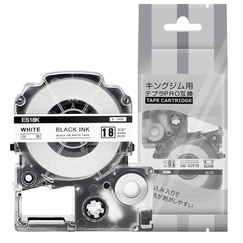 1�{ 18mm ���n������ �݊� ES18K �L���O�W�� �e�v�� �e�[�v 18mm �e�v��PRO �J�[�g���b�W ���x�����C�^�[ �e�[�v ����8m