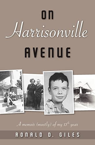 On Harrisonville Avenue: A memoir 'mostly' of my 13th year