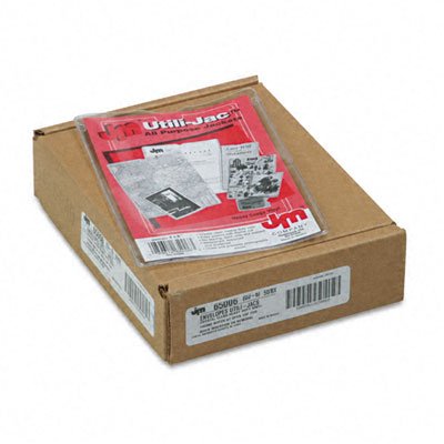UtiliJacs HeavyDuty Clear Vinyl Envelopes 4 x 6 50/Box