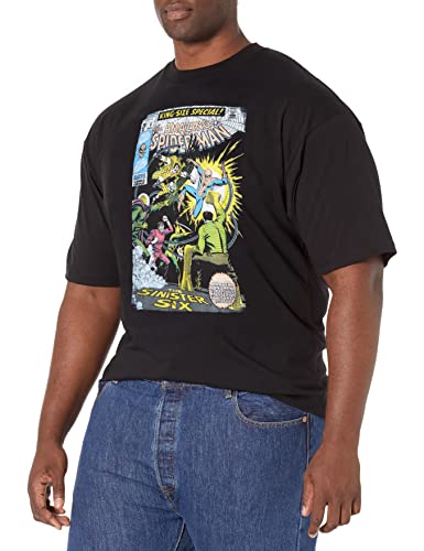 T-Shirt Marvel Sinister 6 vintage vêtement haut de gamme pour homme