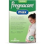 Pregnacare MAX Pregnancy Vitamins - UK's No.1 Pregnancy Brand. Greater Prenatal Care for Women, Supplement with Added Omega-3 DHA for Normal Brain and Eye Development