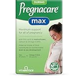 Pregnacare MAX Pregnancy Vitamins - UK's No.1 Pregnancy Brand. Greater Prenatal Care for Women, Supplement with Added Omega-3 DHA for Normal Brain and Eye Development