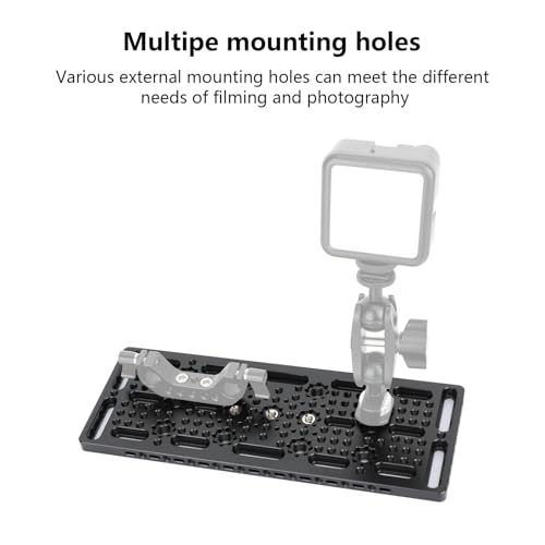 CAMVATE 10.2" Multi-Purpose Mounting Cheese Plate with Anti-Twist Accessory by CAMVATE - Used condition - Image 2