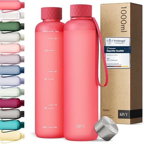 KIVY Tritan-Wasserflasche der 2. Generation