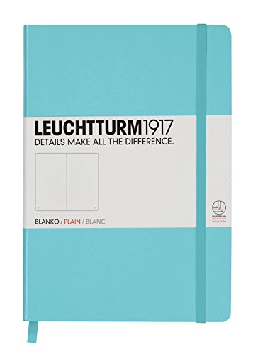 Leuchtturm Medium Hardcover Blank Lt Blue