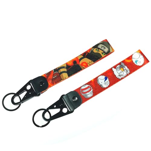 Image of 1Pack Anime Keychian,Japanese Culture Motorcycle & Auto Key Tags Jet Tag for Car Scooter Keys (AK-5-24-C)