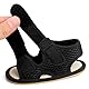 MASOCIO Baby Sandalen Junge Mädchen Baby Sommer Schuhe Babyschuhe Jungen Sommerschuhe Größe 20 Sandals 12-18 Monate Schwarz