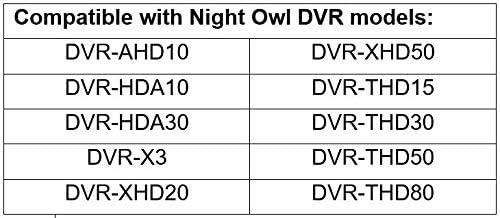 Miniatura 6 de Paquete de 1 cámara analógica HD 1080p con cable (sólo cámara, compatible con DVR Night Owl)