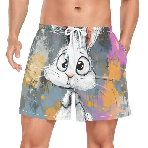Traje de baño de secado rápido para hombre bañador corto de playa ligero