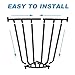 ICITYWALL Corner Hay Rack, 29.5 x 13.8 x 26.7 Large Capacity Goat Hay Rack, Heavy Duty Galvanized Metal Wall Hay Feeder for Sheep Horses, etc