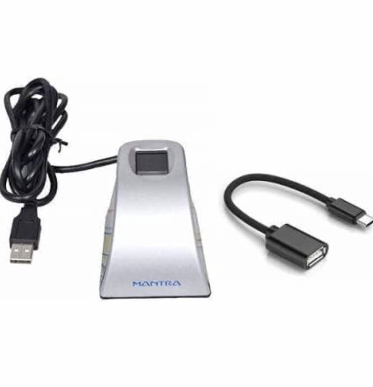 Mantra MFS100 Biometric Fingerprint Scanner (Grey) RD Service (Pack of