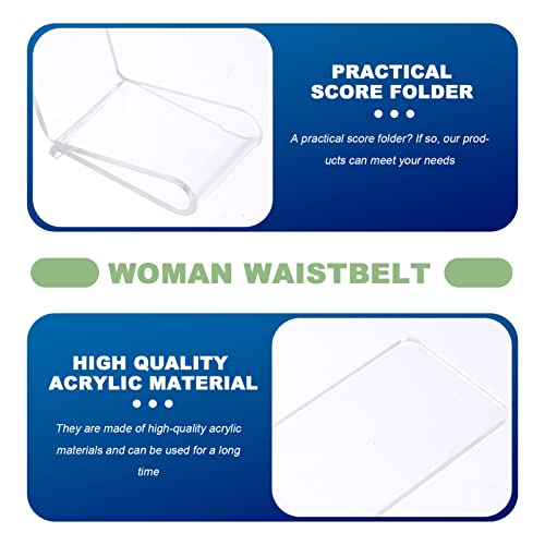 Holibanna 2 stks Muziek Clips Muziek Pagina Houder Clips Clear Acryl Lezen Muziek Pagina Wind Clips voor Muziek - Image 7