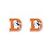 NFL Denver Broncos 30737012 Earrings Jewelry Card