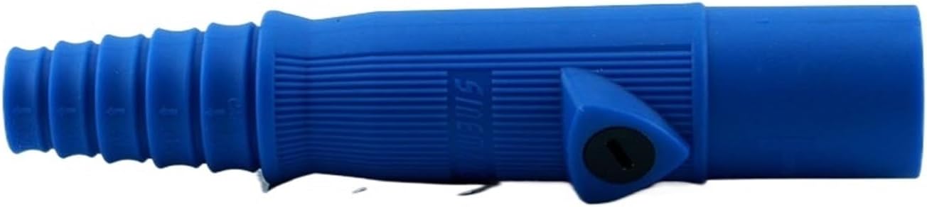 R-LOK 150A Inline Male American Standard Single Pole Power Connector Compatible with Cam Lock(Blue)