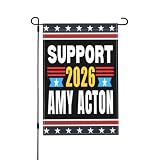18x12 Amy Acton For Governor 2026 Garden Flag