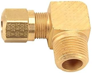 Air Suspension Tubing Male Connector Fitting, 90 Degree