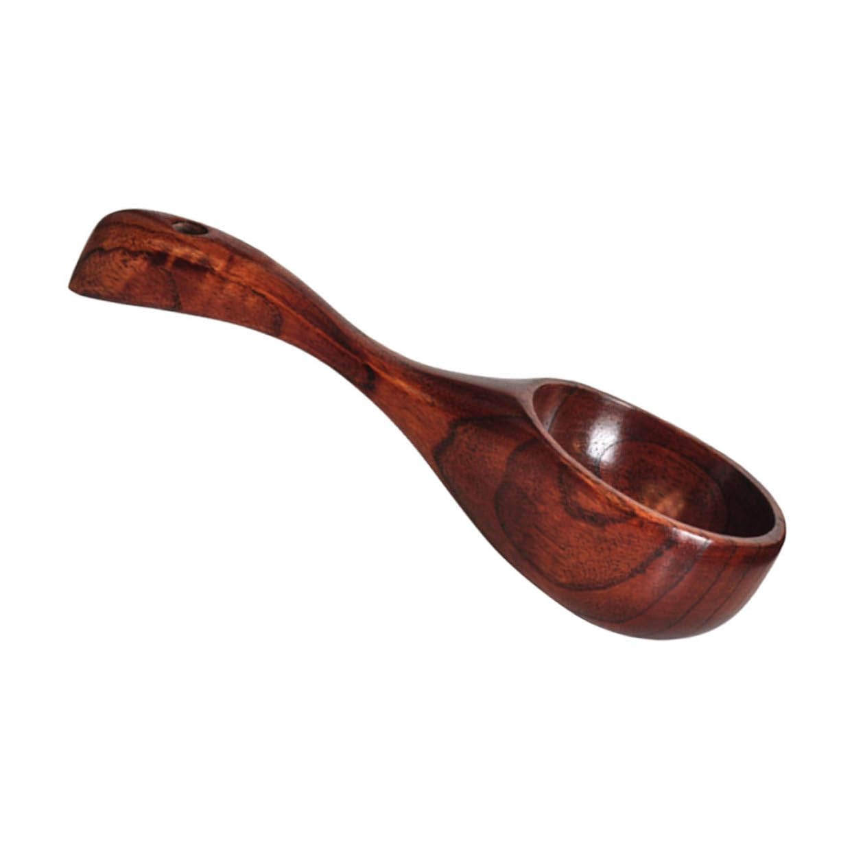 HAKIDZEL Rice Spoon Paddle Wooden Ladle for Soup Water Ergonomic Long Handle Home Restaurant Use