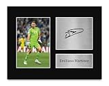 HWC Trading Emiliano Martínez Argentina Gifts Printed Signed Autograph Picture for Soccer Fans and Supporters - US Letter (ID-010264)