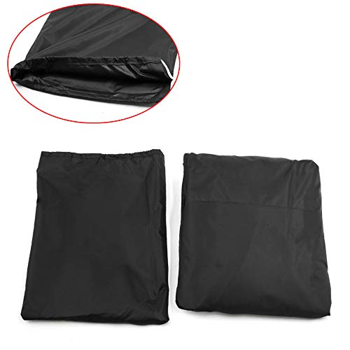 Uxcell L 190T Rain Dust Protector Scooter Black Motorcycle Cover 86" For Honda #TOP1