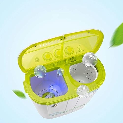 CNAOHGHN Mini Compact Twin Tub Washing machine Washer and Spinner Ideal for Dorms, Apartments, RV, Camping - Image 6