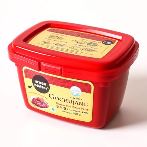 Urban Platter Classic Korean Gochujang, 500g [ Hot Chilli Paste, Thick and Smooth, Unique Umami Flavour]