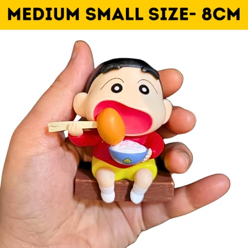Image of FUNFOB Shinchan Action Figure Height-8cm Collectible Fans PVC Multicolour | Shinchan - Potato