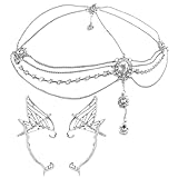 trajes de corona élfica para adultos orejas de elfo accesorios para fiestas disfraz de hada cosplay sesiones fotograficas eventos tematicos