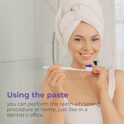 Image of Brightening White Teeth Whitening Foam - 50ml Colour Corrector, Removes Stains, Enamel Safe, Fresh Breath, Easy Home Use for a Radiant Smile