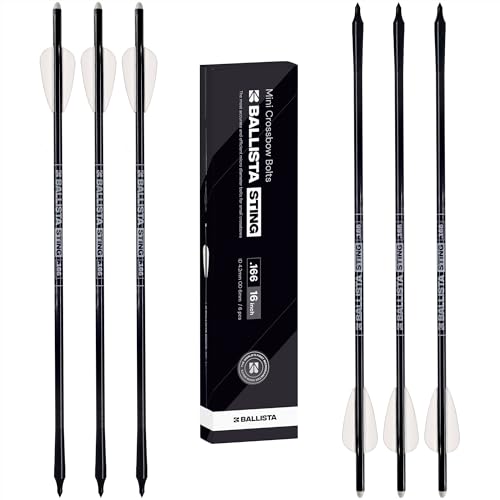 BALLISTA Sting Micro-Diameter Crossbow Bolts for Hunting, 16 in, 273 Grain by BALLISTA - Used condition - US$36.95