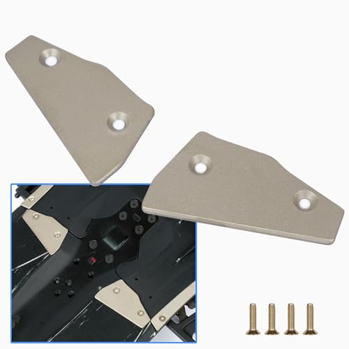 Image of Titanium Sparking Skid Plate Guard for Arrma 6S 1 /7 Infraction /Limitless /Felony | 2mm Thick Chassis Armor Undershield Protector,Skid Plate Protect Chassis Upgrade Part Bottom Cover-Titanium A