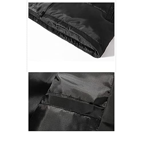 Jaqueta Puffer masculina resistente à água casaco de inverno acolchoado manter quente com capuz jaqu