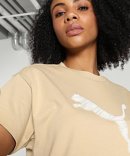 Image of Puma Women's Printed Relaxed Fit T-Shirt