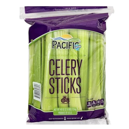 Ⓟ@cific Celery Sticks, Fresh & Crisp Pre-Cut,...