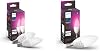 Philips Hue White & Colour Ambiance Smart Light Bulb Candle Triple Pack LED [E14] with Bluetooth - 1100 Lumen. Works with Alexa, Google Nest, Apple Homekit.