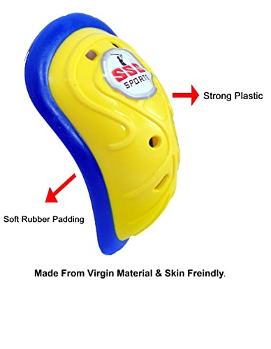 Image of SSS Octopus Abdominal Guard with Extra Soft Rubber Edges (Youth, Yellow)