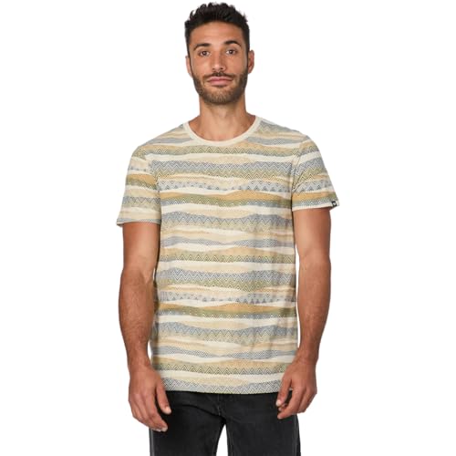 Ragwear Wannel T-shirt pour homme col rond haut de gamme à manches courtes